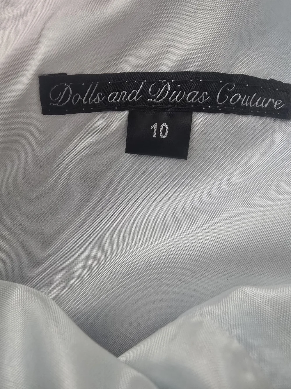 Dolls and Divas Couture pretty aqua